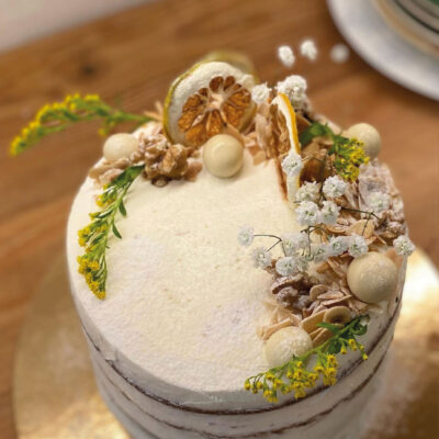 Tarta alta de Zanahoria